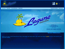 Tablet Screenshot of lagune-geretsried.de